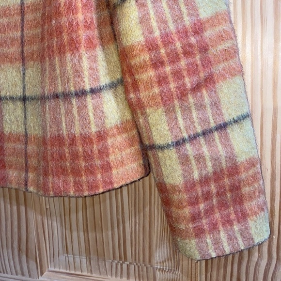 NOUVEAUX Multi-color Women’s Wool Blend Jacket Size 10 Made in El Salvador - Picture 14 of 16